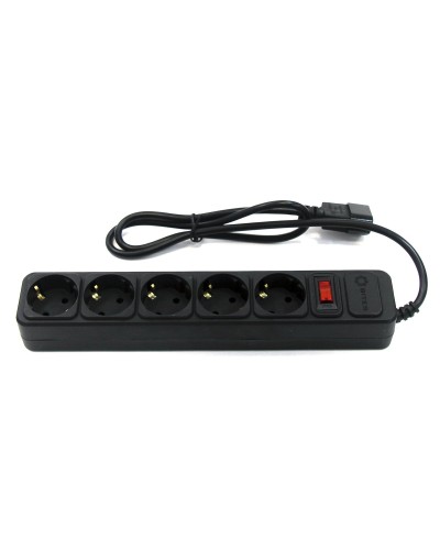 SP5B-110U. Сетевой фильтр 5 розеток, 1м, черный. 5bites в Норильске