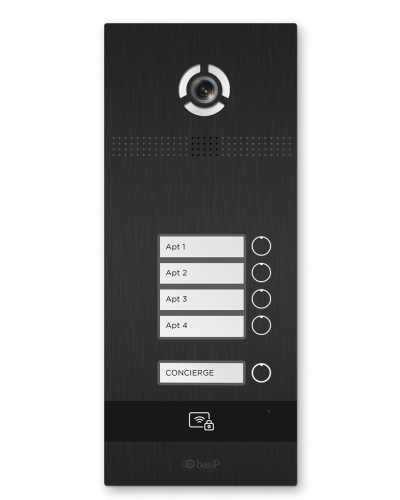 BI-04FB BLACK. Вызывная панель IP-домофона. BAS-IP в Норильске
