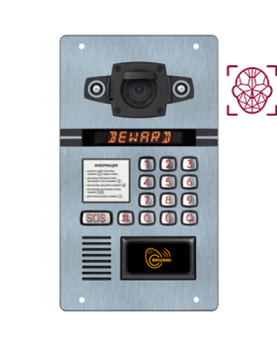 DKS15135 (2Мп, 2.1мм). Вызывная панель подъездного IP-домофона. Beward в Норильске