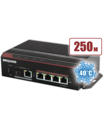 STP-411HP. Коммутатор 4-портовый. Beward в Норильске