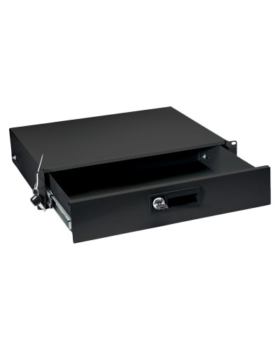 DRW-2U-BK (8637c). Ящик для документов 2U, глубиной 360 мм, цвет черный. CABEUS в Норильске