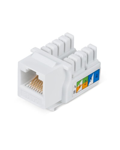 KJ-RJ45-Cat.5e-90 (7008c): Вставка Keystone Jack RJ-45 в Норильске