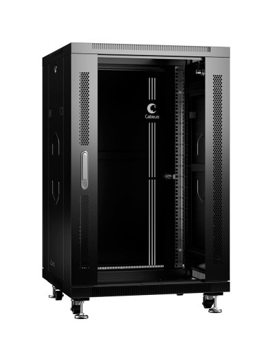 SH-05C-18U60/100-BK (8539c). Шкаф телекоммуникационный 19 напольный 18U. CABEUS в Норильске