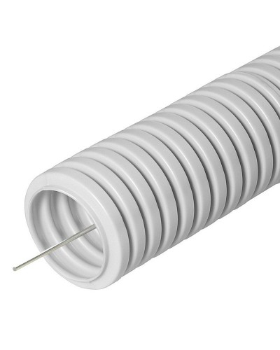 FCPL-16-PVC-100-1-GY (11227c): Труба гофрированная гибкая, лёгкая с протяжкой в Норильске