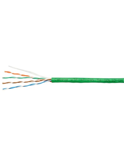UTP-4P-Cat.5e-SOLID-LSLTx-GN (10990c). Кабель «витая пара» (LAN) для структурированных систем связи. CABEUS в Норильске