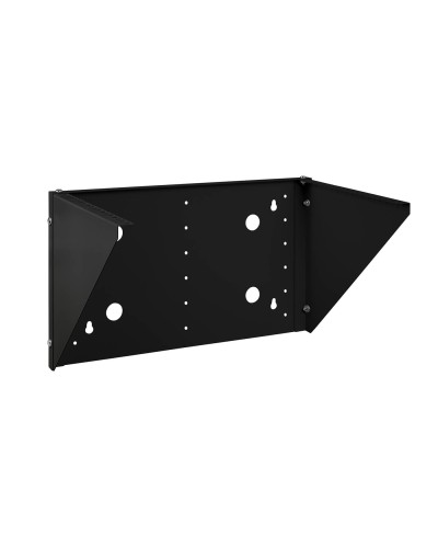 NC-6U-V-BK (12027c). Кронштейн настенный вертикальный 19 6U, цвет черный. CABEUS в Норильске
