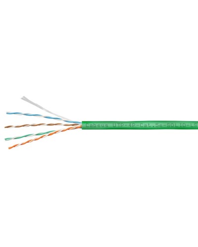 UTP-4P-Cat.5e-SOLID-LSZH-GN (9779c). Кабель «витая пара» (LAN) для структурированных систем связи. CABEUS в Норильске