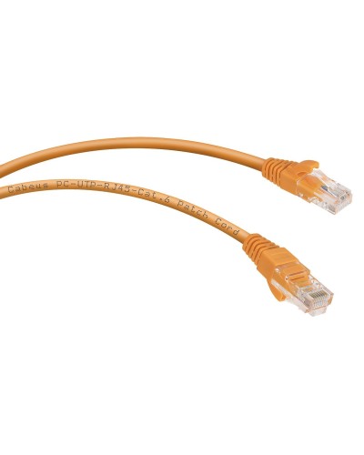 PC-UTP-RJ45-Cat.6-0.3m-OR (8696c), оранжевый. Патч-корд медный. CABEUS в Норильске