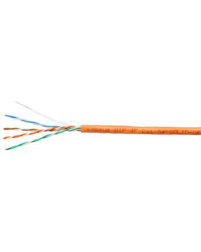 UTP-4P-Cat.5e-SOLID-OR-100 (7253c-5). Кабель «витая пара» (LAN) для структурированных систем связи. CABEUS в Норильске