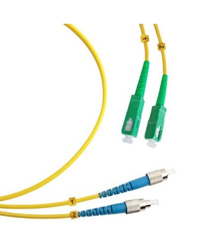 FOP(d)-9-SC/APC-FC/UPC-1,5m (8122c). Патч-корд оптический. CABEUS в Норильске