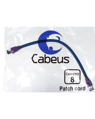 PC-SSTP-RJ45-Cat.8-5m-LSZH (9705c), серый. Патч-корд медный. CABEUS в Норильске