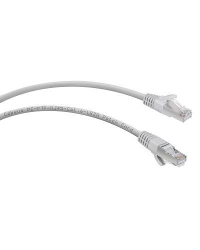 PC-FTP-RJ45-Cat.6-1m-LSZH (7908c), серый. Патч-корд медный. CABEUS в Норильске