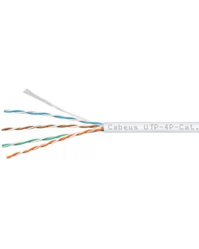 UTP-4P-Cat.5e-SOLID-LSZH-GY (9776c). Кабель «витая пара» (LAN) для структурированных систем связи. CABEUS в Норильске