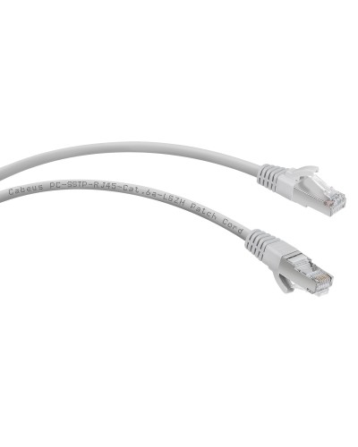 PC-SSTP-RJ45-Cat.6a-0.5m-LSZH (7900c), серый. Патч-корд медный. CABEUS в Норильске