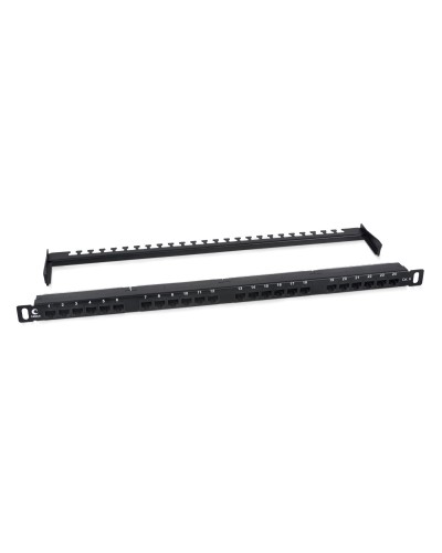 PLHD-24-Cat.6-Dual-180-0,5U (9664c): Патч-панель 19" в Норильске