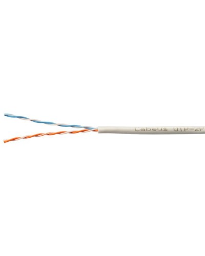 UTP-2P-Cat.5e-SOLID-GY-100 (7169c-5). Кабель «витая пара» (LAN) для структурированных систем связи. CABEUS в Норильске