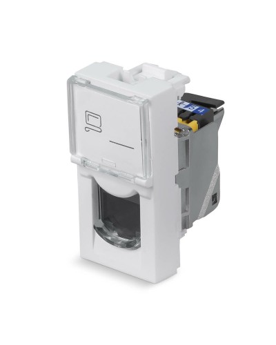 KJ-RJ45-Cat.6a-SH-180T-FP-L-22,5 (11846c): Вставка Keystone Jack RJ-45 в Норильске