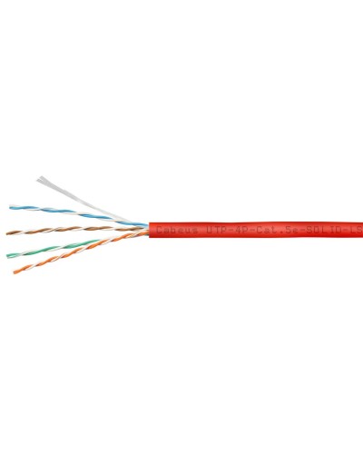 UTP-4P-Cat.5e-SOLID-LSZH-RD (9778c). Кабель «витая пара» (LAN) для структурированных систем связи. CABEUS в Норильске