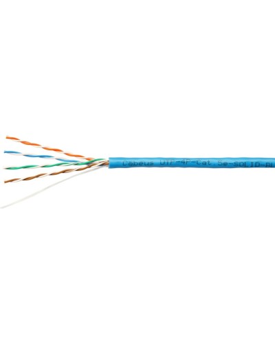 UTP-4P-Cat.5e-SOLID-BL (7248c). Кабель «витая пара» (LAN) для структурированных систем связи. CABEUS в Норильске