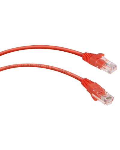 PC-UTP-RJ45-Cat.5e-0.15m-RD (8986c), красный. Патч-корд медный. CABEUS в Норильске
