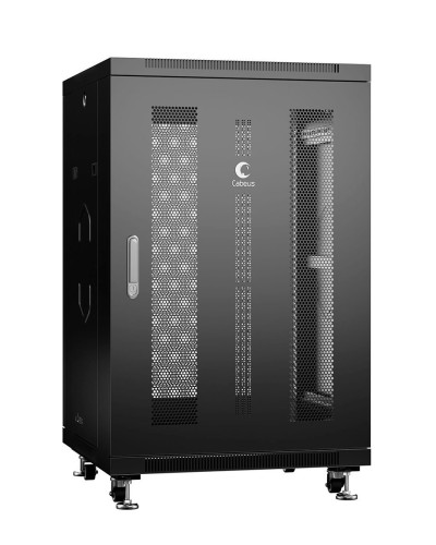 ND-05C-18U60/100-BK (8531c). Шкаф телекоммуникационный 19 напольный 18U. CABEUS в Норильске