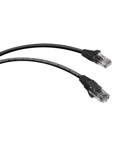 PC-UTP-RJ45-Cat.5e-5m-BK-LSZH (9541c), чёрный. Патч-корд медный. CABEUS в Норильске