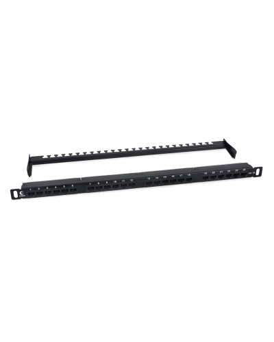 PLHD-24-Cat.6a-Dual-180-0,5U (9665c): Патч-панель 19" в Норильске