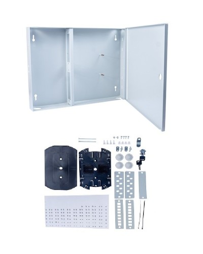 FO-WL-16-SC/2LC/FC/ST-FP-K (12302c). Бокс оптический настенный. CABEUS в Норильске