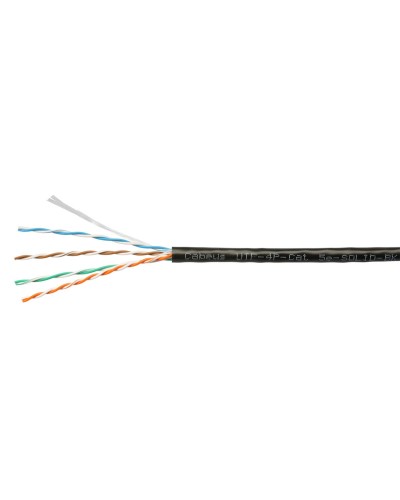 UTP-4P-Cat.5e-SOLID-LSZH-BK-100 (9781c-5). Кабель «витая пара» (LAN) для структурированных систем связи. CABEUS в Норильске