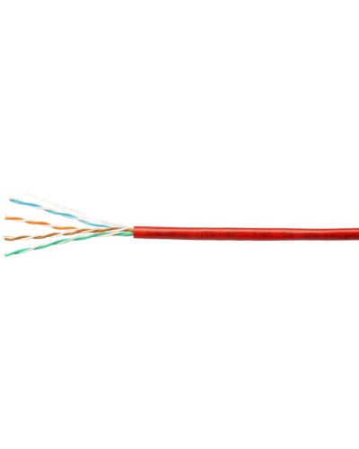 UTP-4P-Cat.5e-SOLID-RD-100 (7249c-5). Кабель «витая пара» (LAN) для структурированных систем связи. CABEUS в Норильске