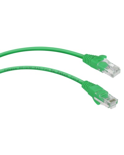 PC-UTP-RJ45-Cat.5e-0.5m-GN (7667c), зелёный. Патч-корд медный. CABEUS в Норильске