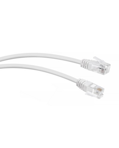 PC-TEL-RJ12-5m (7891c), белый. Патч-корд медный. CABEUS в Норильске