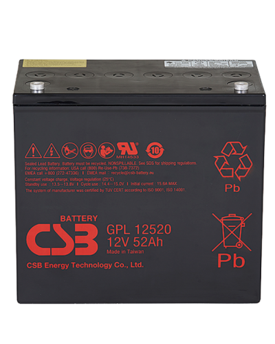 CSB GPL 12520. Аккумулятор герметичный свинцово-кислотный. CSB в Норильске