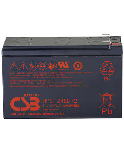 CSB UPS 12460. Аккумулятор герметичный свинцово-кислотный. CSB в Норильске