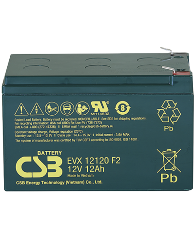 CSB EVX 12120. Аккумулятор герметичный свинцово-кислотный. CSB в Норильске