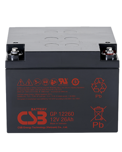 CSB GP 12260. Аккумулятор герметичный свинцово-кислотный. CSB в Норильске