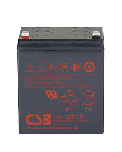 CSB HRL 1225W FR. Аккумулятор герметичный свинцово-кислотный. CSB в Норильске
