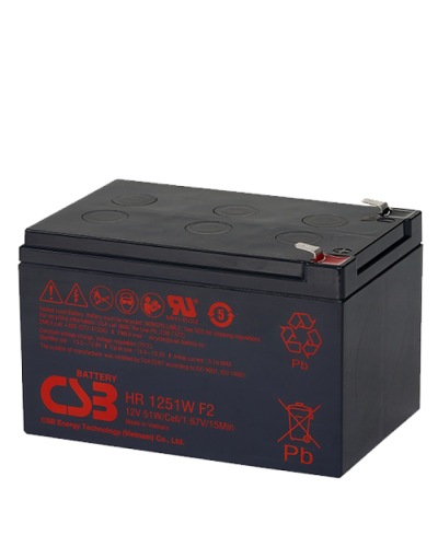 CSB HR 1251W. Аккумулятор герметичный свинцово-кислотный. CSB в Норильске