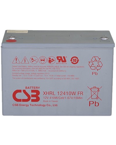 CSB XHRL 12410W FR. Аккумулятор герметичный свинцово-кислотный. CSB в Норильске