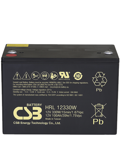 CSB HRL 12330W FR. Аккумулятор герметичный свинцово-кислотный. CSB в Норильске