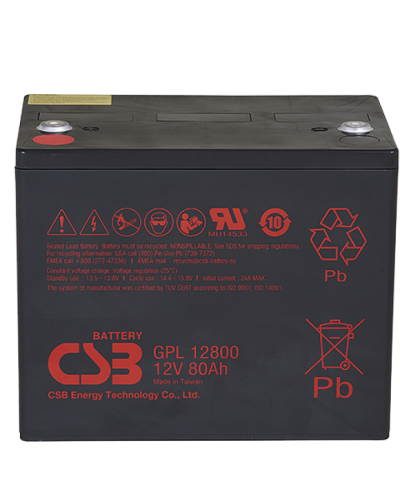 CSB GPL 12800. Аккумулятор герметичный свинцово-кислотный. CSB в Норильске