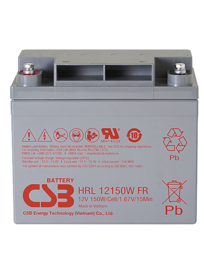 CSB HRL 12150W FR. Аккумулятор герметичный свинцово-кислотный. CSB в Норильске
