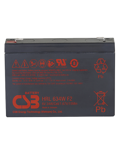 CSB HRL 634W FR. Аккумулятор герметичный свинцово-кислотный. CSB в Норильске