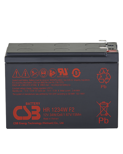 CSB HR 1234W. Аккумулятор герметичный свинцово-кислотный. CSB в Норильске