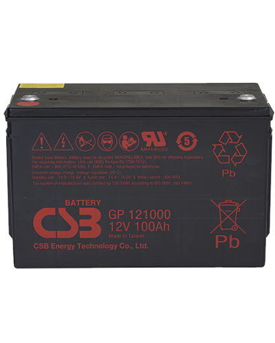 CSB GP 121000. Аккумулятор герметичный свинцово-кислотный. CSB в Норильске
