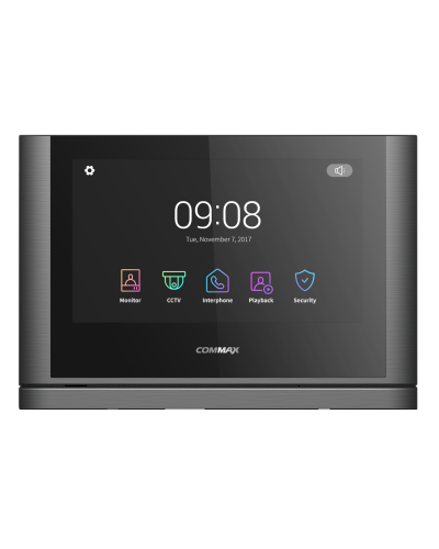 CDV-1024MA/VZ (темное серебро) Black Smog. Монитор видеодомофона цветной. Commax в Норильске