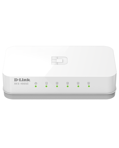 DES-1005C/B1A. Коммутатор с 5 портами 10/100Base-TX. D-Link в Норильске