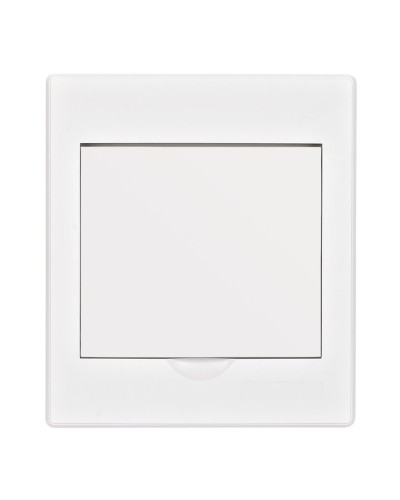 Корпус ЩРН-П 4 модуля IP41 навесной белая дверь (31084DEK). Корпус пластиковый. DEKraft в Норильске
