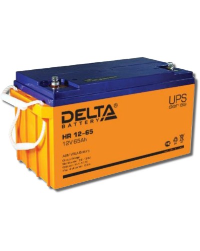 Delta HR 12-65. Аккумулятор герметичный свинцово-кислотный. Delta в Норильске