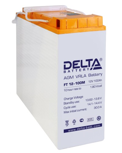 Delta FT 12-100 M. Аккумулятор герметичный свинцово-кислотный. Delta в Норильске